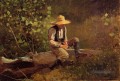 Der Whittling Boy Realismus Maler Winslow Homer